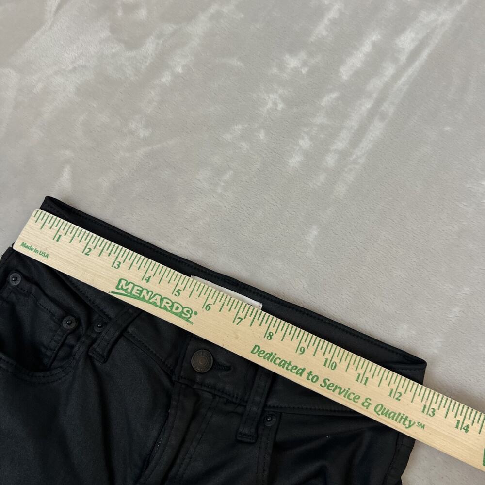 Abercrombie Fitch‎ Pants Womens 28/6 XS Black 90s Slim Straight Ultra High Rise - Picture 9 of 13